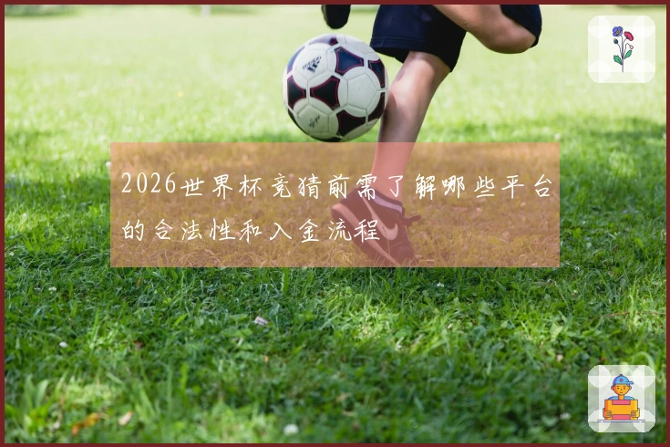 2026世界杯竞猜前需了解哪些平台的合法性和入金流程