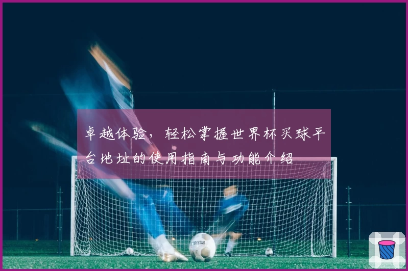 卓越体验，轻松掌握世界杯买球平台地址的使用指南与功能介绍